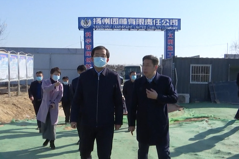 縣委書記到游客服務中心、高端鋁項目調研
