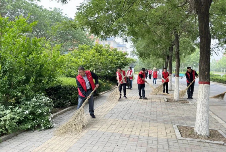 陽(yáng)信宏泰檢測(cè)公司開展“靚我陽(yáng)信”環(huán)境衛(wèi)生清潔活動(dòng)